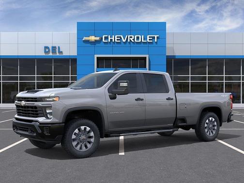Sterling Gray Metallic 2026 Chevrolet Silverado 2500 Custom