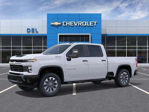 Summit White 2026 Chevrolet Silverado 2500 Custom