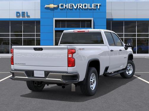 Summit White 2026 Chevrolet Silverado 2500 Crew Cab, Long Bed, WT, 4WD