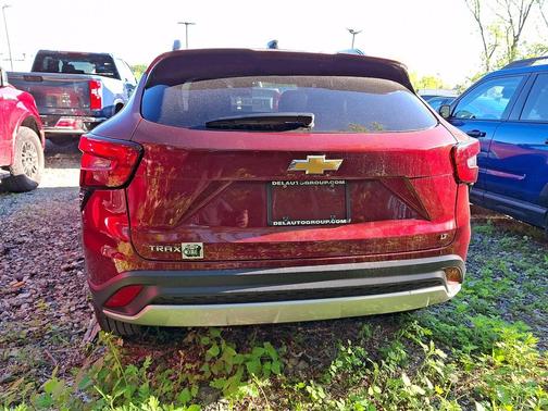 Crimson Metallic 2025 Chevrolet Trax LT