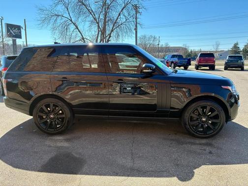 Santorini Black 2017 Land Rover Range Rover 5.0L Supercharged