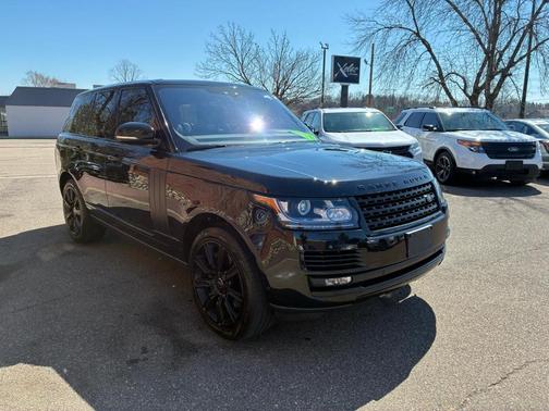 Santorini Black 2017 Land Rover Range Rover 5.0L Supercharged