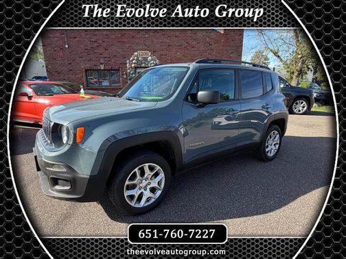 Gray 2018 Jeep Renegade Sport