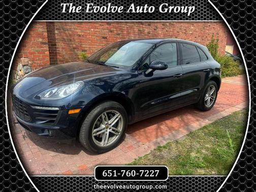 Blue 2017 Porsche Macan Base