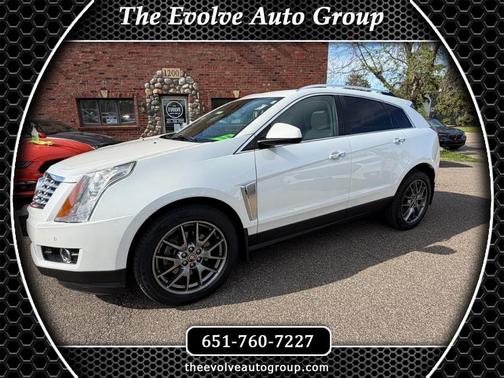 White 2016 Cadillac SRX Premium Collection