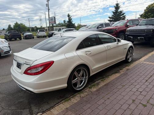 White 2012 Mercedes-Benz CLS-Class
