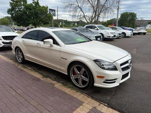 White 2012 Mercedes-Benz CLS-Class