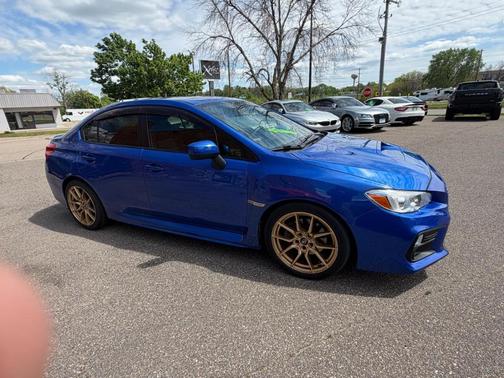 Blue 2018 Subaru WRX Premium