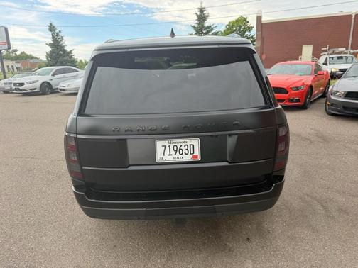 Santorini Black 2017 Land Rover Range Rover 5.0L Supercharged
