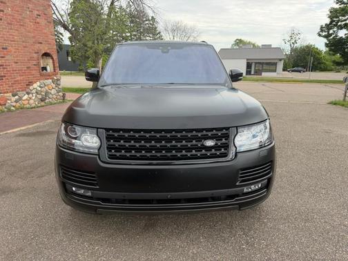 Santorini Black 2017 Land Rover Range Rover 5.0L Supercharged