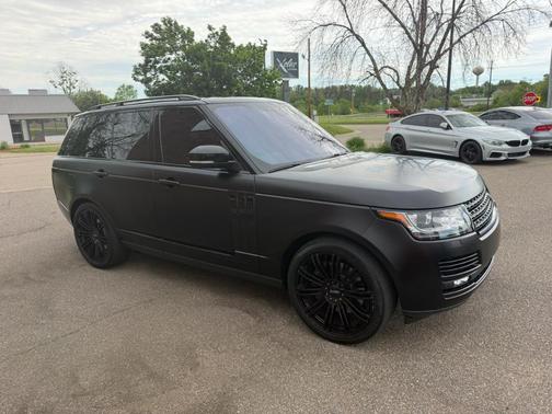 Santorini Black 2017 Land Rover Range Rover 5.0L Supercharged