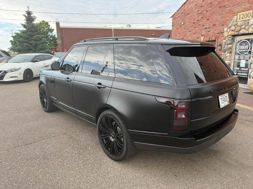 Santorini Black 2017 Land Rover Range Rover 5.0L Supercharged