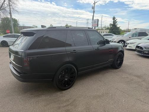 Santorini Black 2017 Land Rover Range Rover 5.0L Supercharged