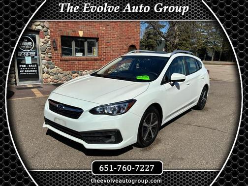 Crystal White Pearl 2023 Subaru Impreza Premium