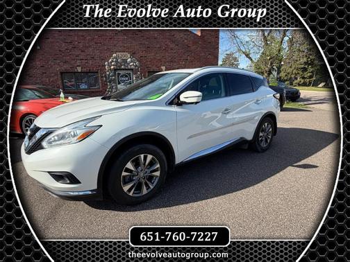 White 2017 Nissan Murano SL