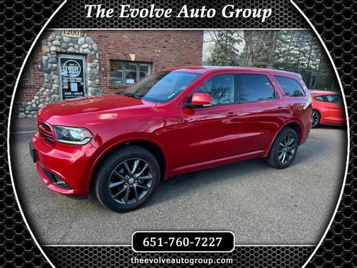 Red 2018 Dodge Durango GT