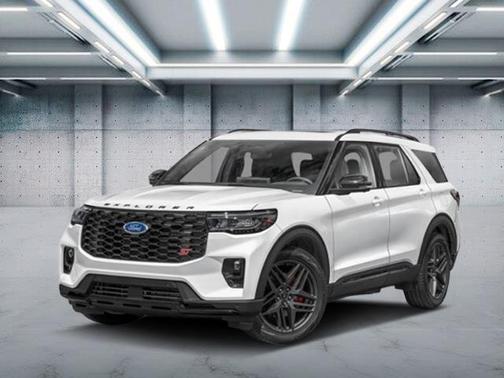 Space White Metallic 2026 Ford Explorer ST