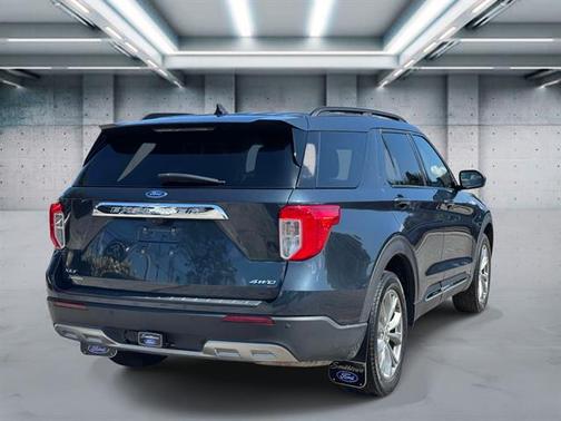 Stone Blue Metallic 2023 Ford Explorer XLT