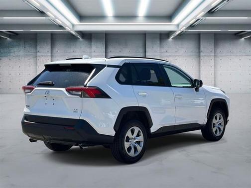 Super White 2019 Toyota RAV4 LE