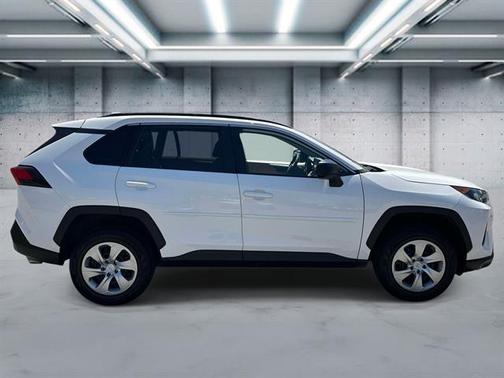 Super White 2019 Toyota RAV4 LE