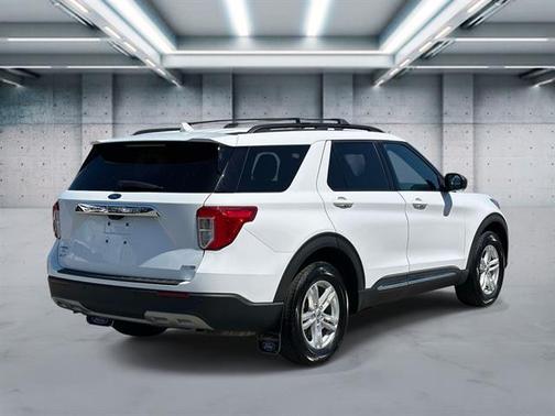 WHITE 2020 Ford Explorer XLT