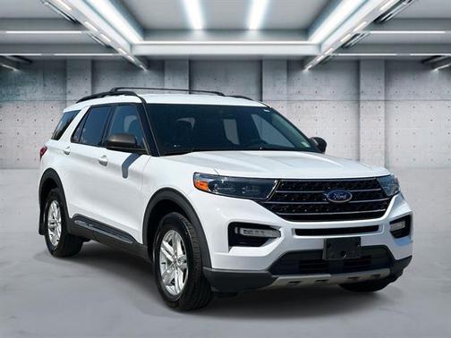 WHITE 2020 Ford Explorer XLT
