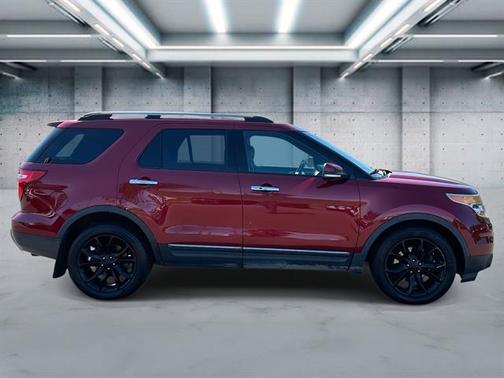 Ruby Red Metallic Tinted Clearcoat 2015 Ford Explorer Limited