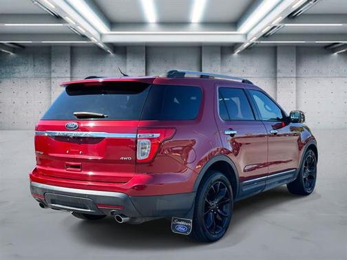 Ruby Red Metallic Tinted Clearcoat 2015 Ford Explorer Limited