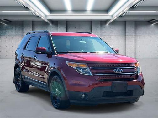 Ruby Red Metallic Tinted Clearcoat 2015 Ford Explorer Limited