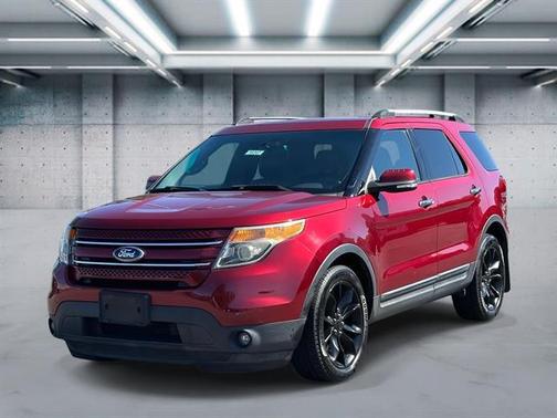 Ruby Red Metallic Tinted Clearcoat 2015 Ford Explorer Limited