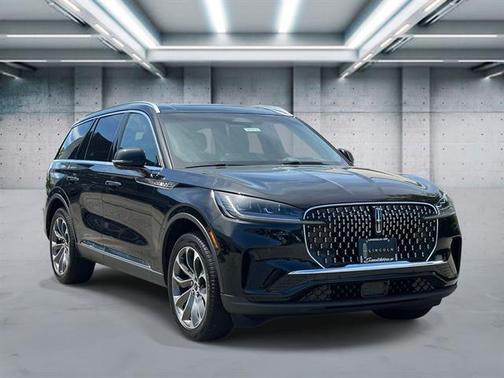 Infinite Black Metallic Clearcoat 2025 Lincoln Aviator Reserve AWD