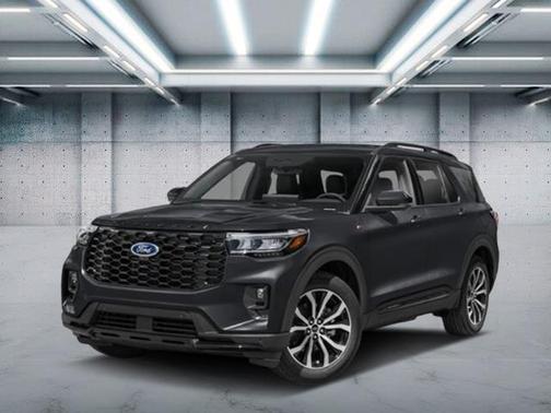 Agate Black Metallic 2026 Ford Explorer ST-Line