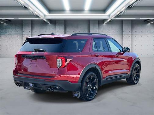 Rapid Red Metallic Tinted Clearcoat 2022 Ford Explorer ST