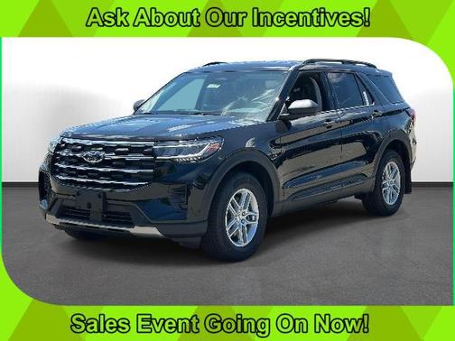 Agate Black Metallic 2026 Ford Explorer Active