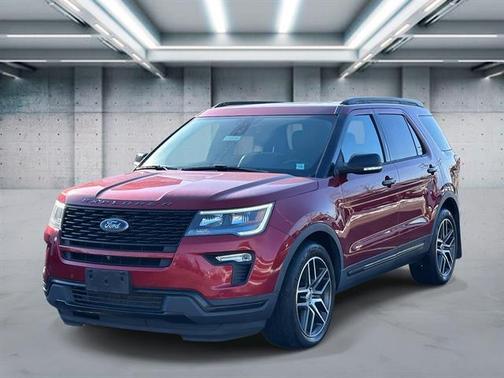 Ruby Red Metallic Tinted Clearcoat 2019 Ford Explorer Sport