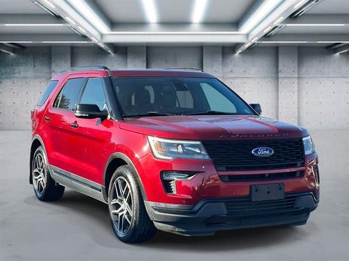 Ruby Red Metallic Tinted Clearcoat 2019 Ford Explorer Sport