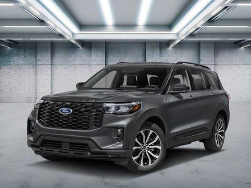 Carbonized Gray Metallic 2026 Ford Explorer ST-Line