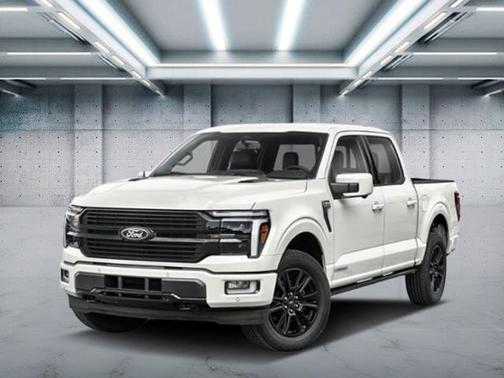 Star White Metallic Tri-Coat 2025 Ford F-150 Platinum Truck