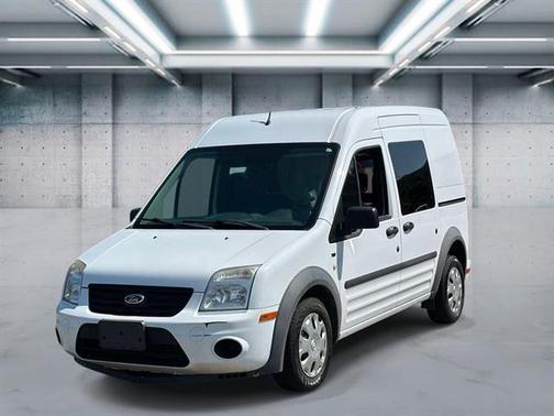 Frozen White 2013 Ford Transit Connect XLT
