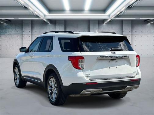 Star White Metallic Tri-Coat 2020 Ford Explorer XLT