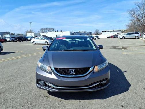 Modern Steel Metallic 2015 Honda Civic EX-L