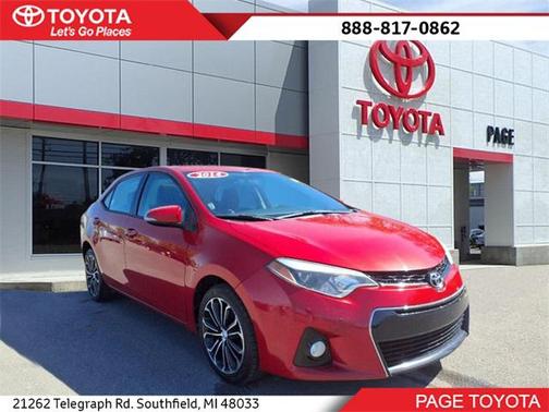 2014 Toyota Corolla S Plus