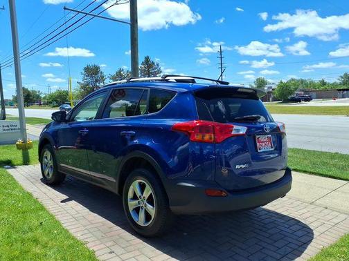 Blue Crush Metallic 2015 Toyota RAV4 XLE