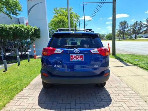 Blue Crush Metallic 2015 Toyota RAV4 XLE