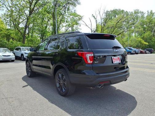 Shadow Black 2018 Ford Explorer XLT