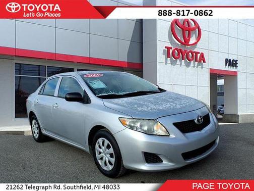 Classic Silver 2009 Toyota Corolla LE