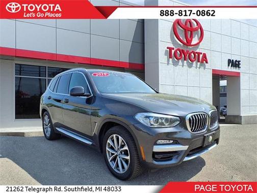 2019 BMW X3 xDrive30i