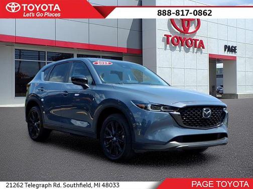Gray Metallic 2025 Mazda CX-5 2.5 S Carbon Edition