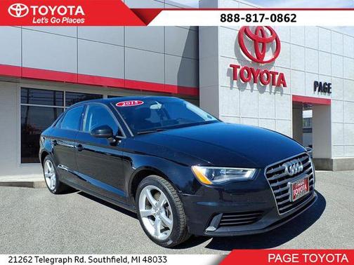 Brilliant Black 2015 Audi A3 2.0T Premium