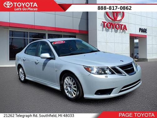 Carbon Gray Metallic 2010 Saab 9-3 Aero